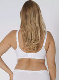 TRIUMPH White Doreen + Cotton Bra 38B