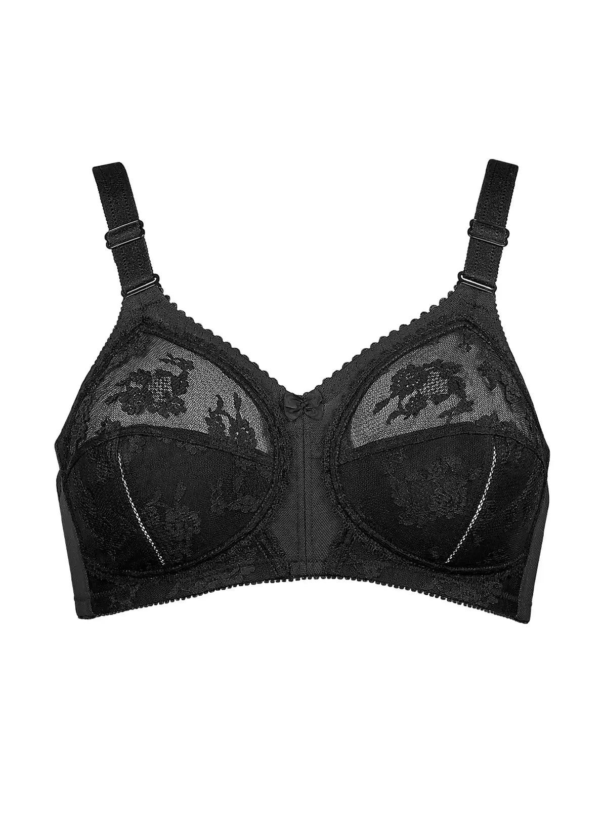  TRIUMPH Black Doreen Bra 46B