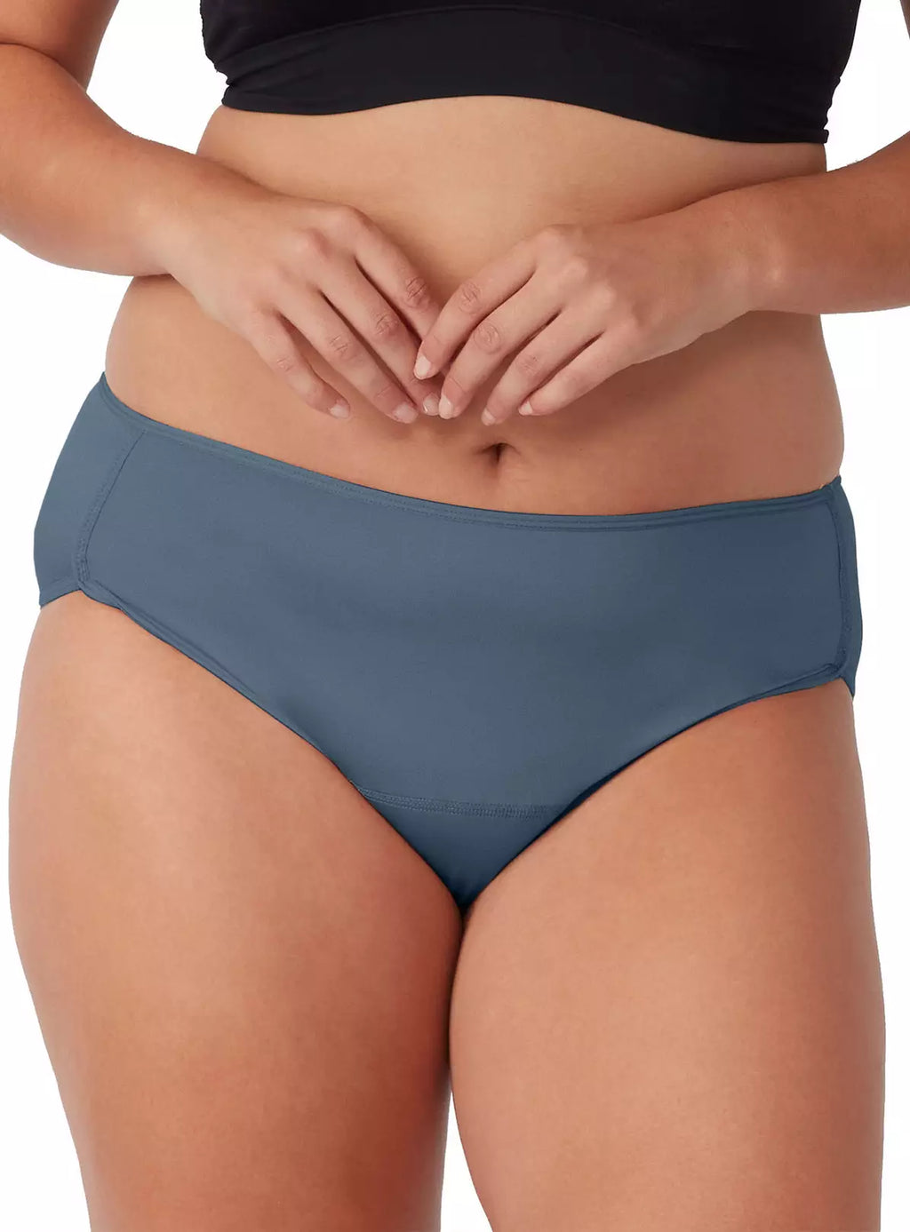  Dusty Blue Period Midi Knickers 16-18