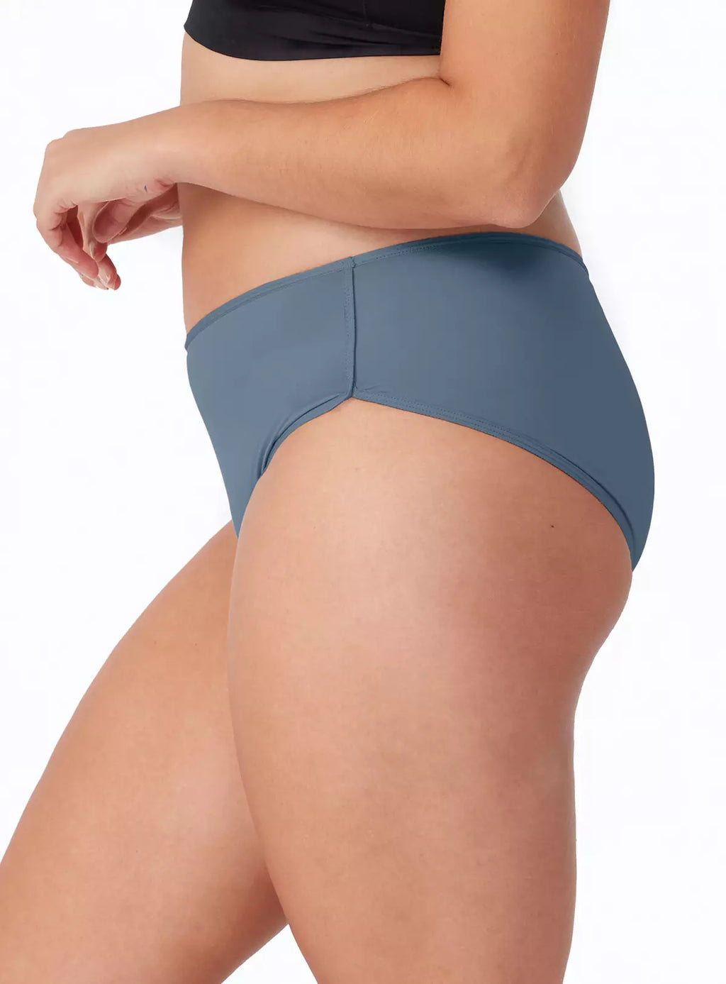  Dusty Blue Period Midi Knickers 16-18