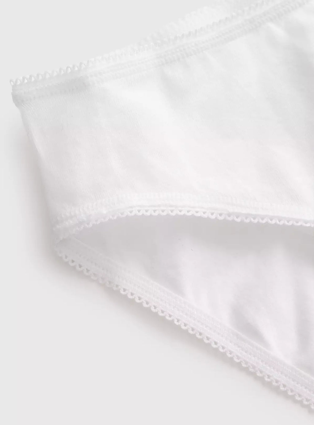  White High Leg Knickers 5 Pack 20