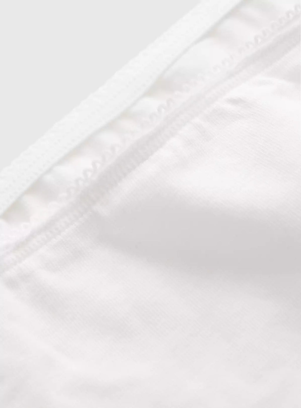  White Full Knickers 5 Pack 8