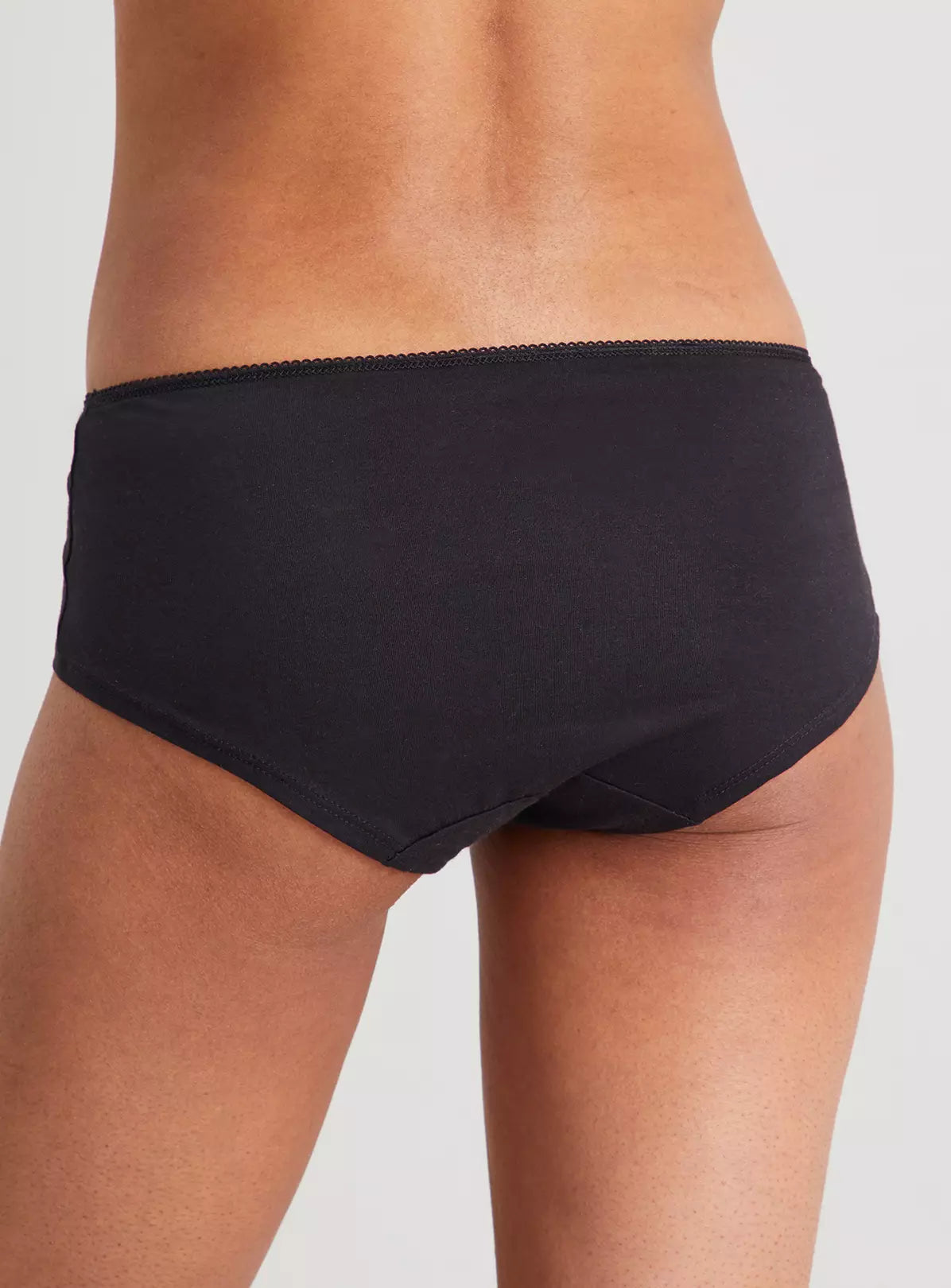  Black Knicker Shorts 5 Pack 16