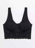  Black Invisibles Crop Top 8