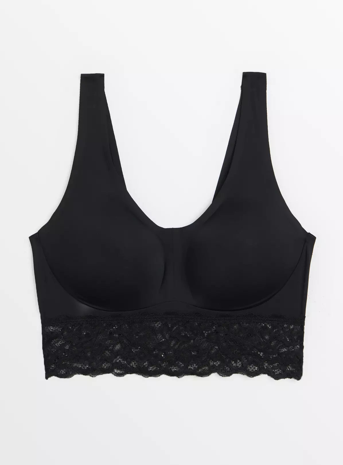  Black Invisibles Crop Top 8
