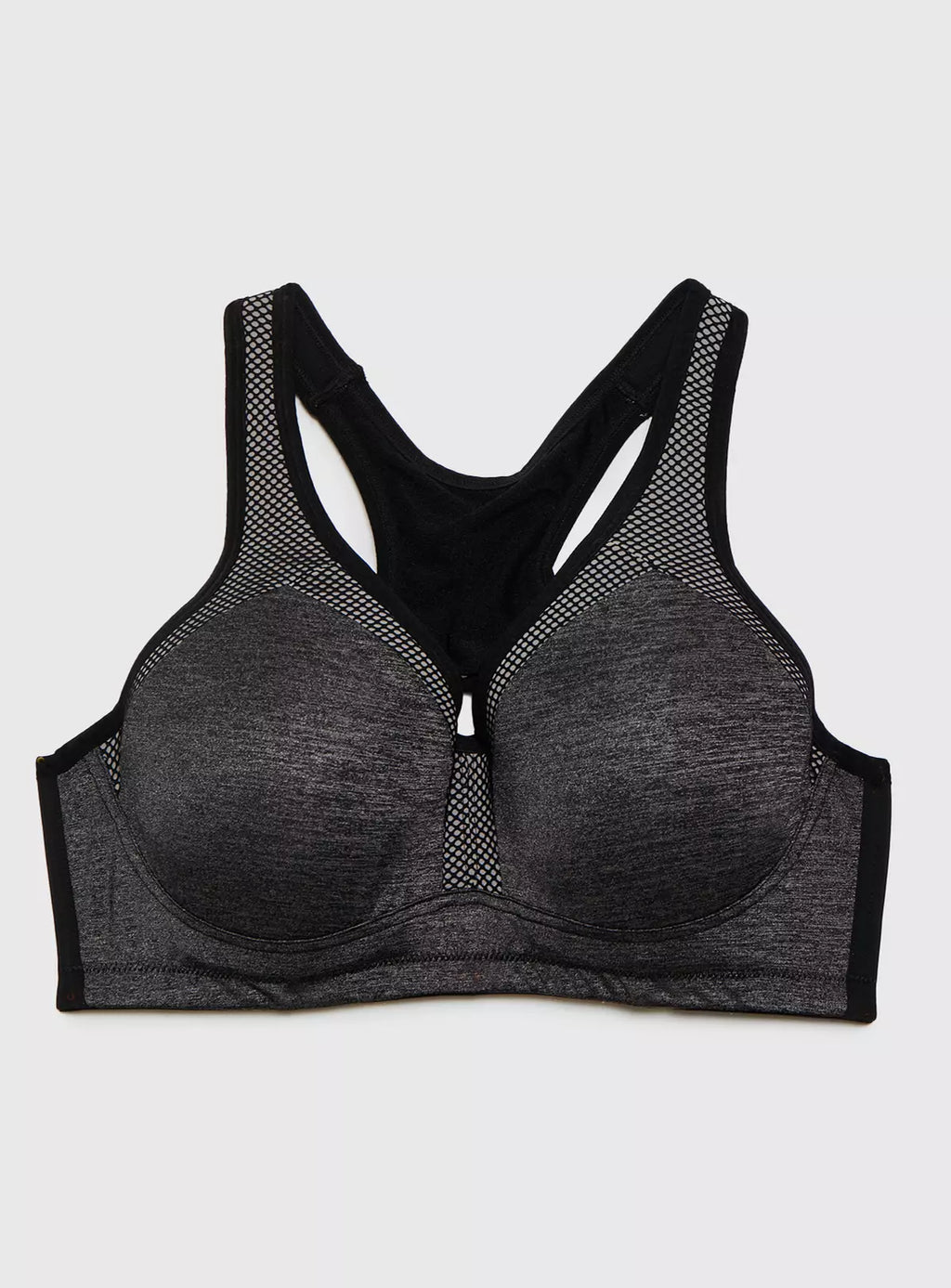  A-DD Active Grey High Impact Sports Bra - 40DD