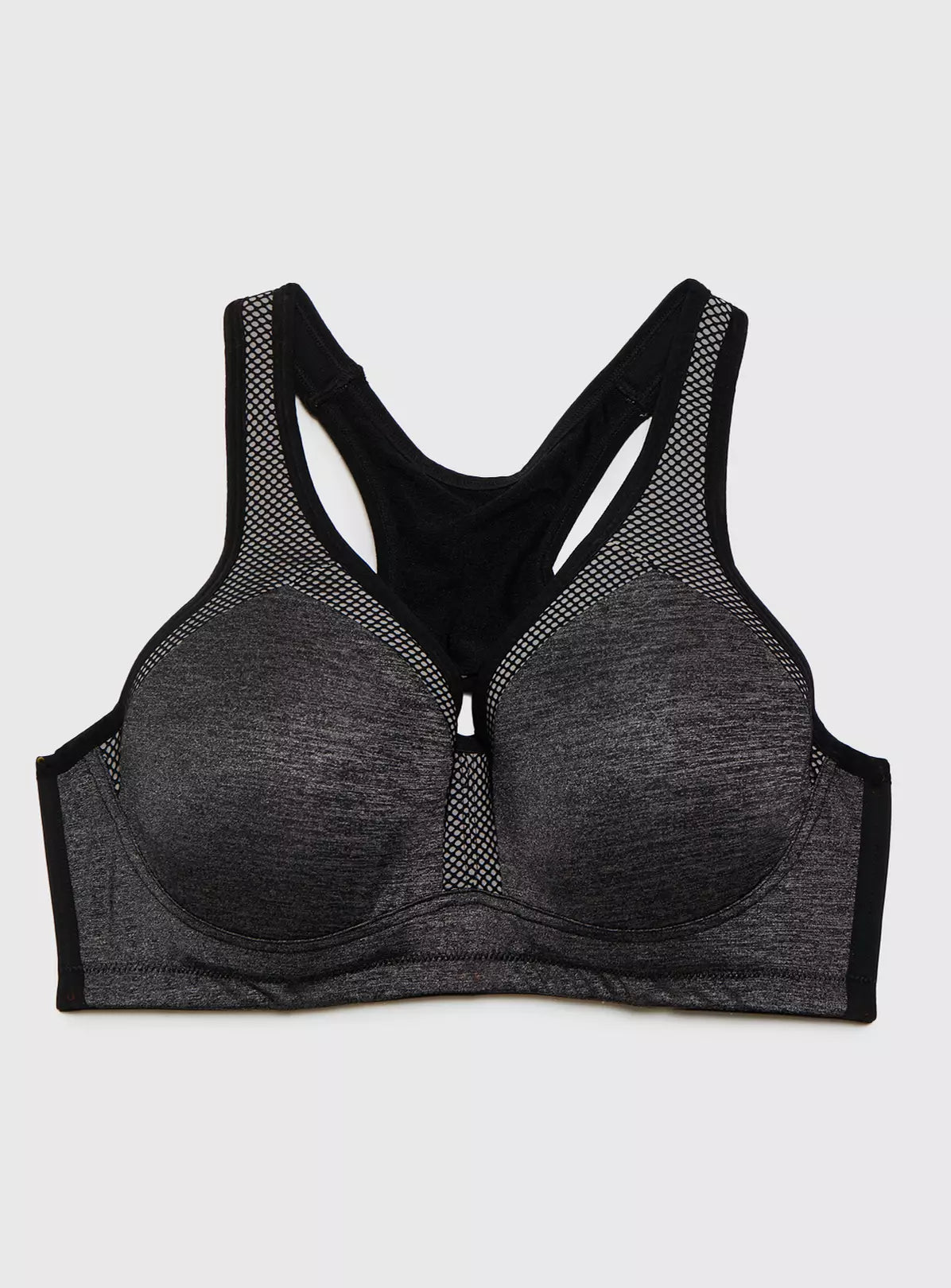 A-DD Active Grey High Impact Sports Bra - 40DD