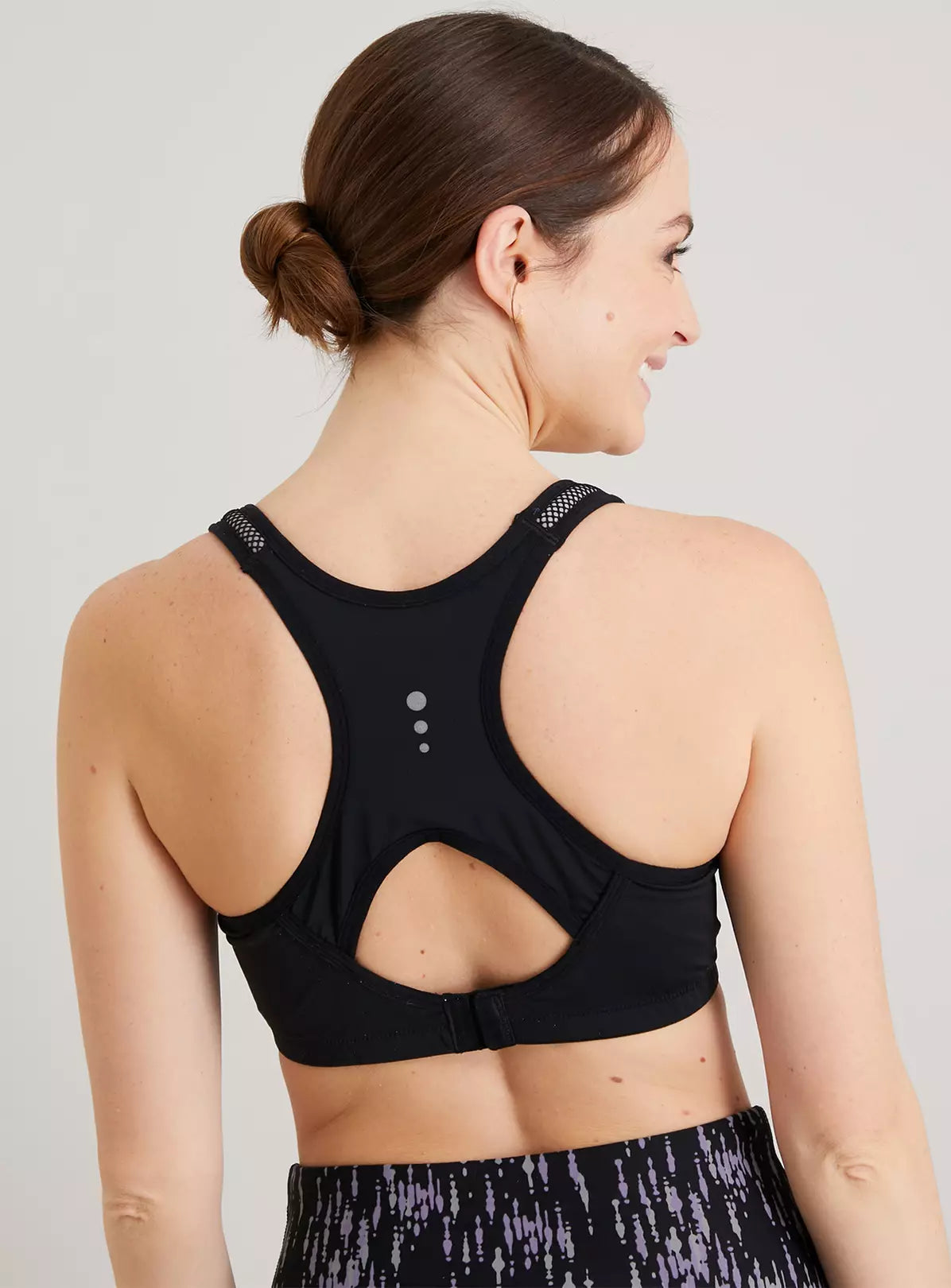  A-DD Active Grey High Impact Sports Bra - 40DD