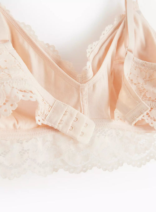  A-E MATERNITY Lace Supersoft Nursing Bras 2 Pack 32DD