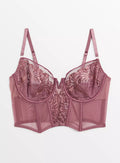  Boudoir Collection Mauve Embroidery Corset32A