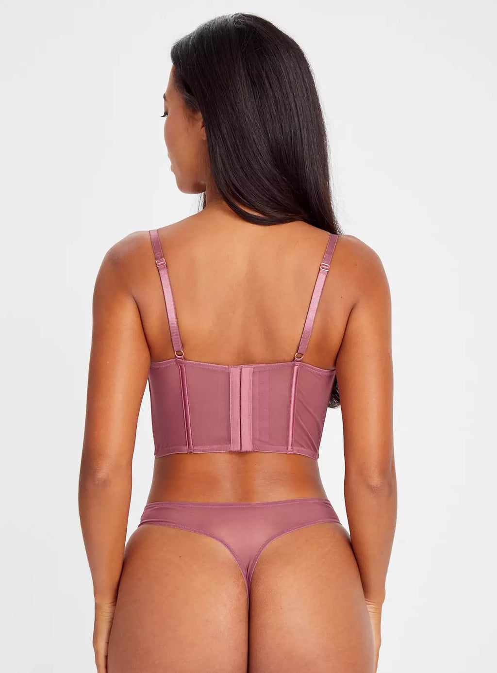  Boudoir Collection Mauve Embroidery Corset32A