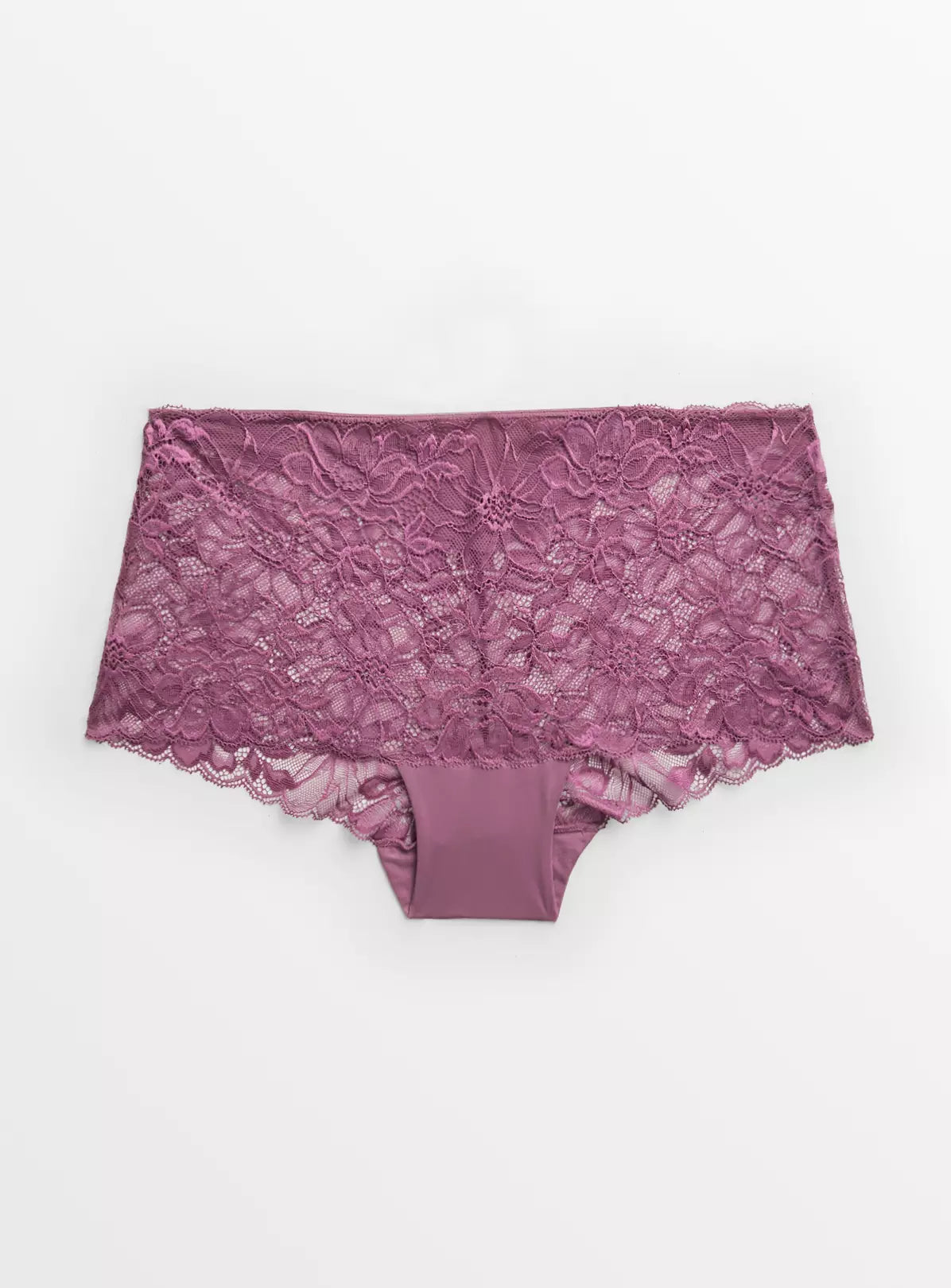  Dark Pink Lace Knicker Shorts 20