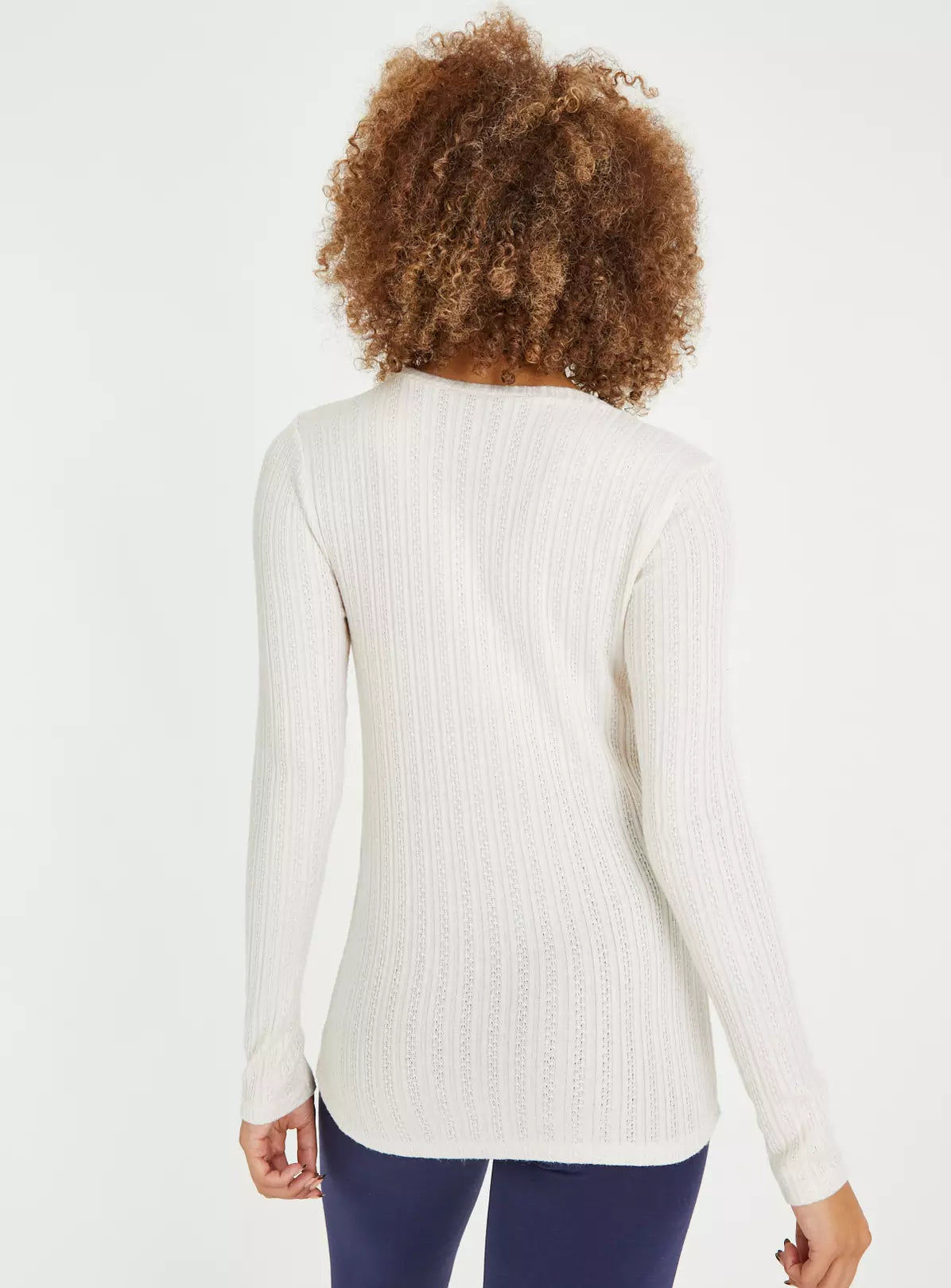  Oatmeal Thermal Medium Warmth Long Sleeve Top 20