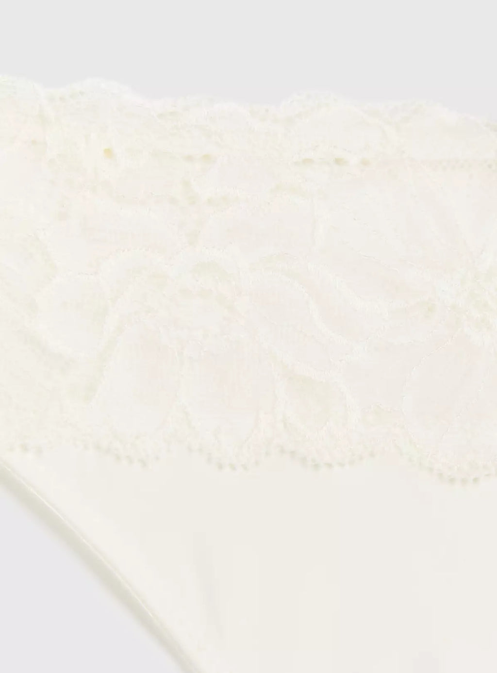  Ivory Floral Lace Thong 6