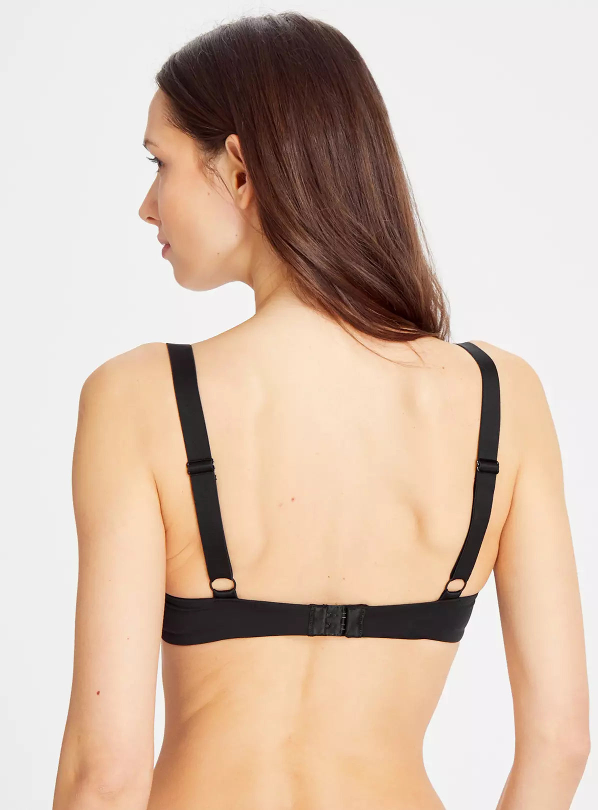  Black Double Layer Non-Wire Lounge Bra 38DD