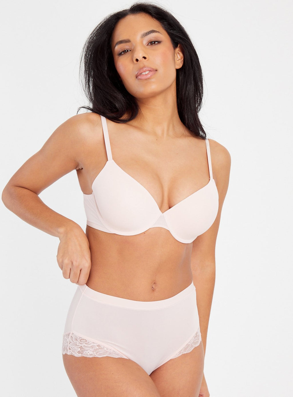  Light Pink Padded T-Shirt Bra 36DD