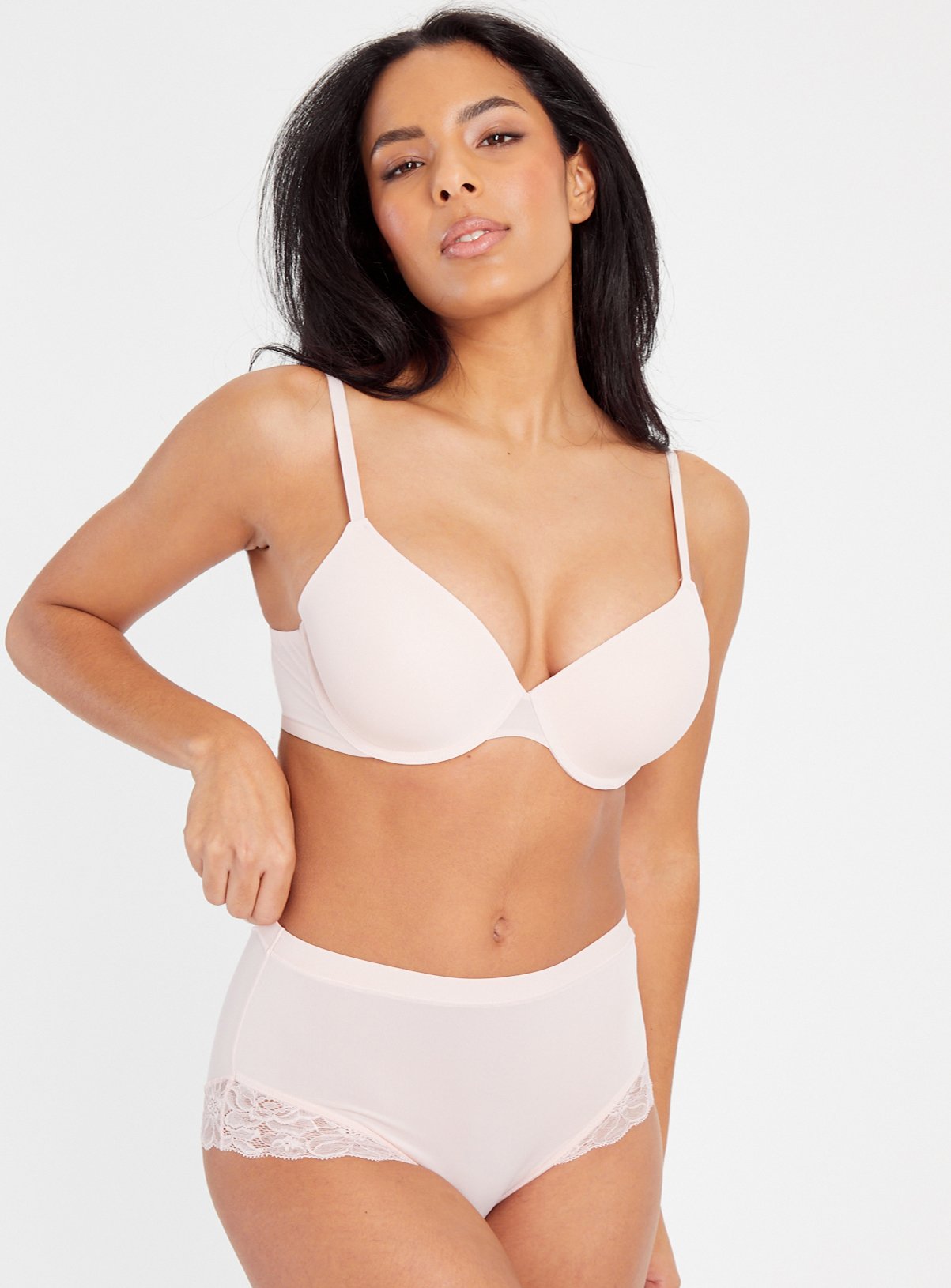  Light Pink Padded T-Shirt Bra 36DD