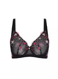  OOLA LINGERIE Embroidery Balcony Bra46FF