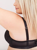  OOLA LINGERIE Lace & Logo Non Wired Soft Bra42D