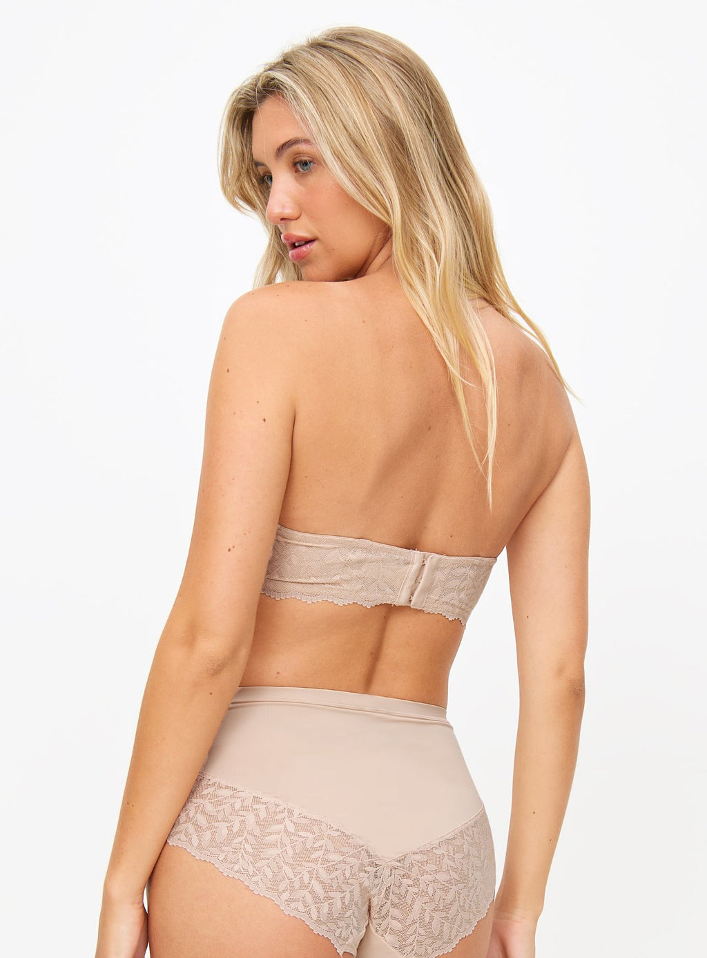  Beige Multiway Soft Cup Balcony Bra 40DD