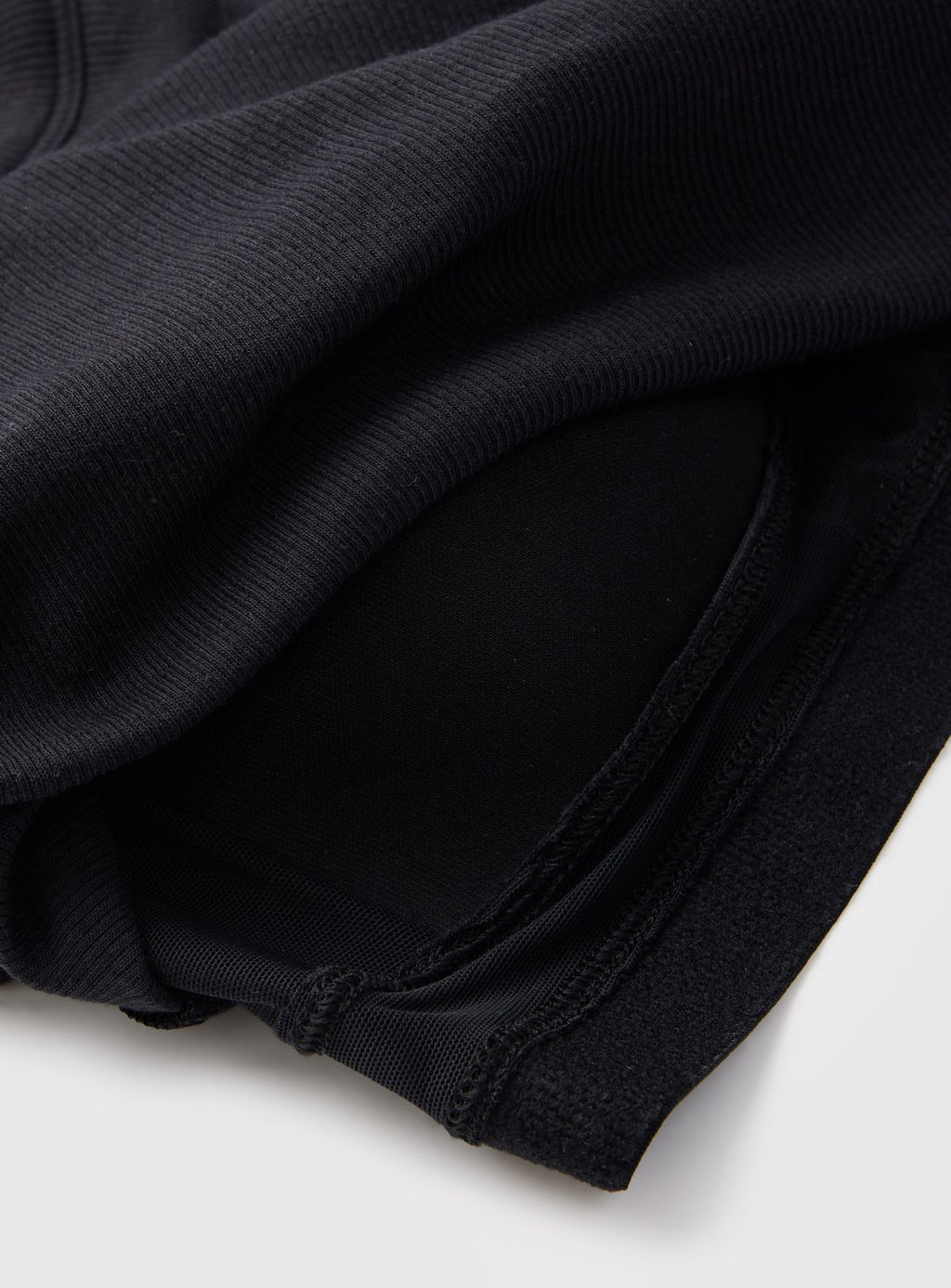 Cottonform™ Black Built-In Support Bra Vest Top6