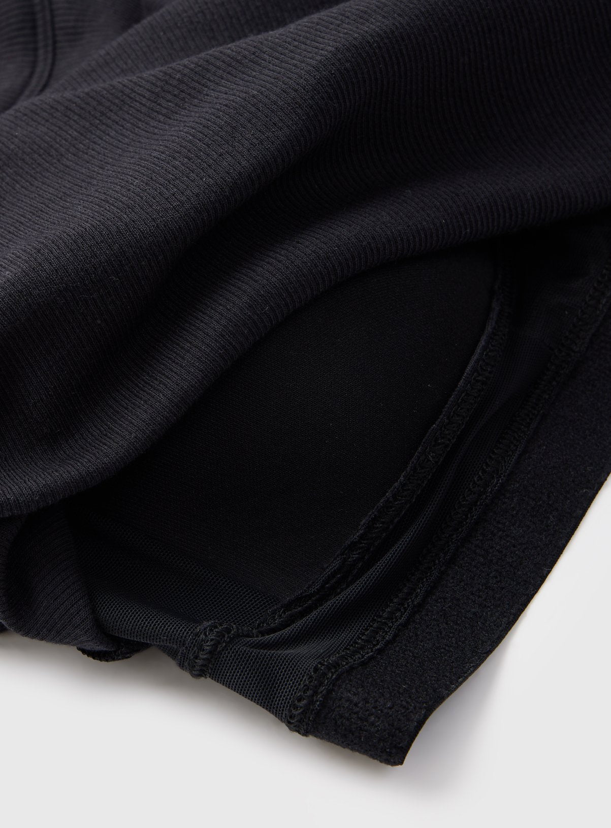  Cottonform™ Black Built-In Support Bra Vest Top6