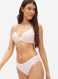  Pale Pink Padded T-Shirt Bra 42E