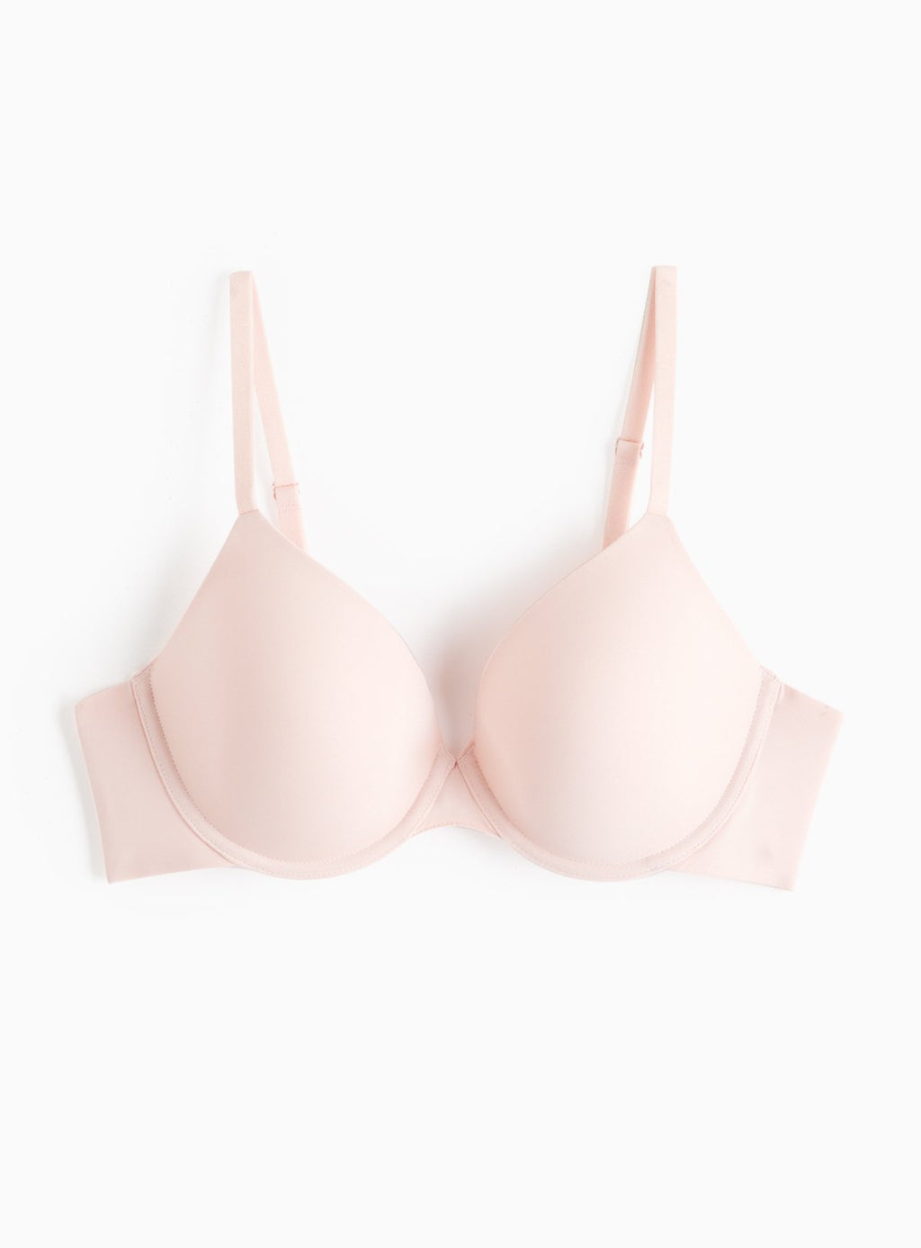  Pale Pink Padded T-Shirt Bra 42E