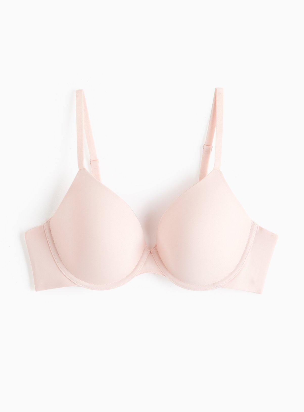  Pale Pink Padded T-Shirt Bra 42E