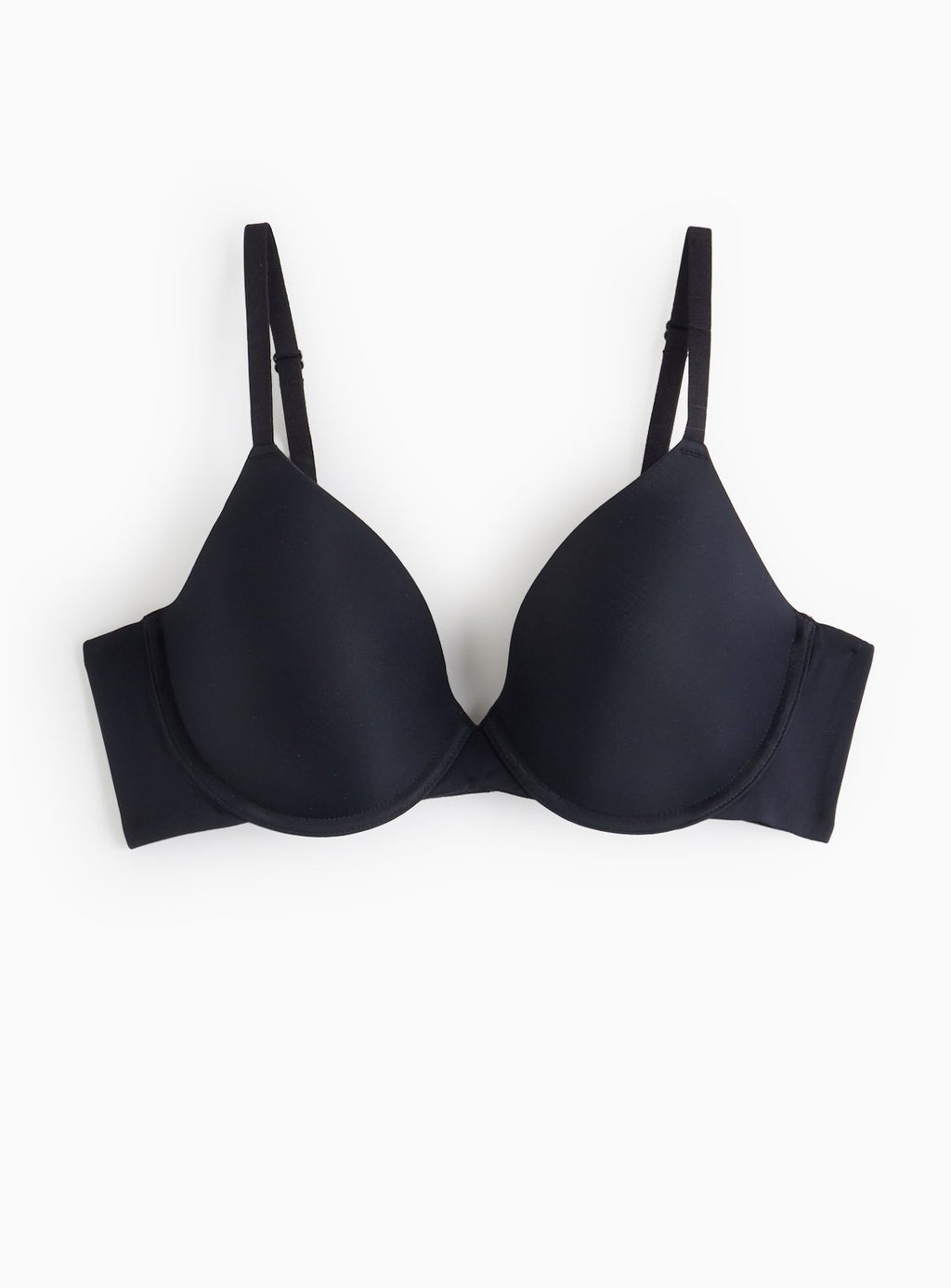  Black Padded Underwired T-Shirt Bra 40E
