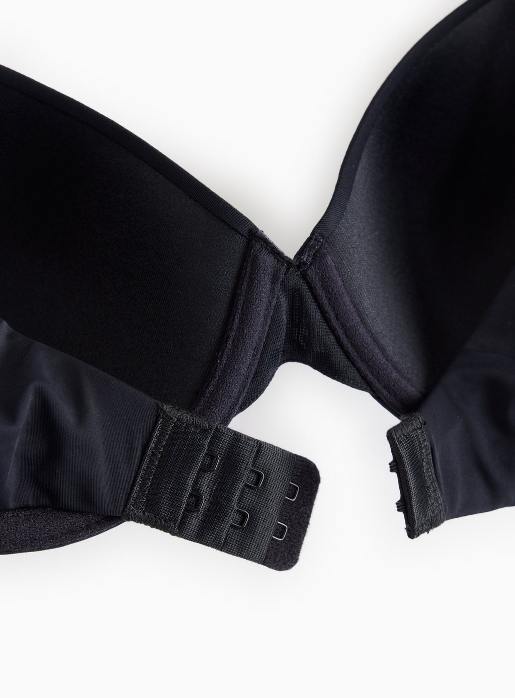  Black Padded Underwired T-Shirt Bra 40E