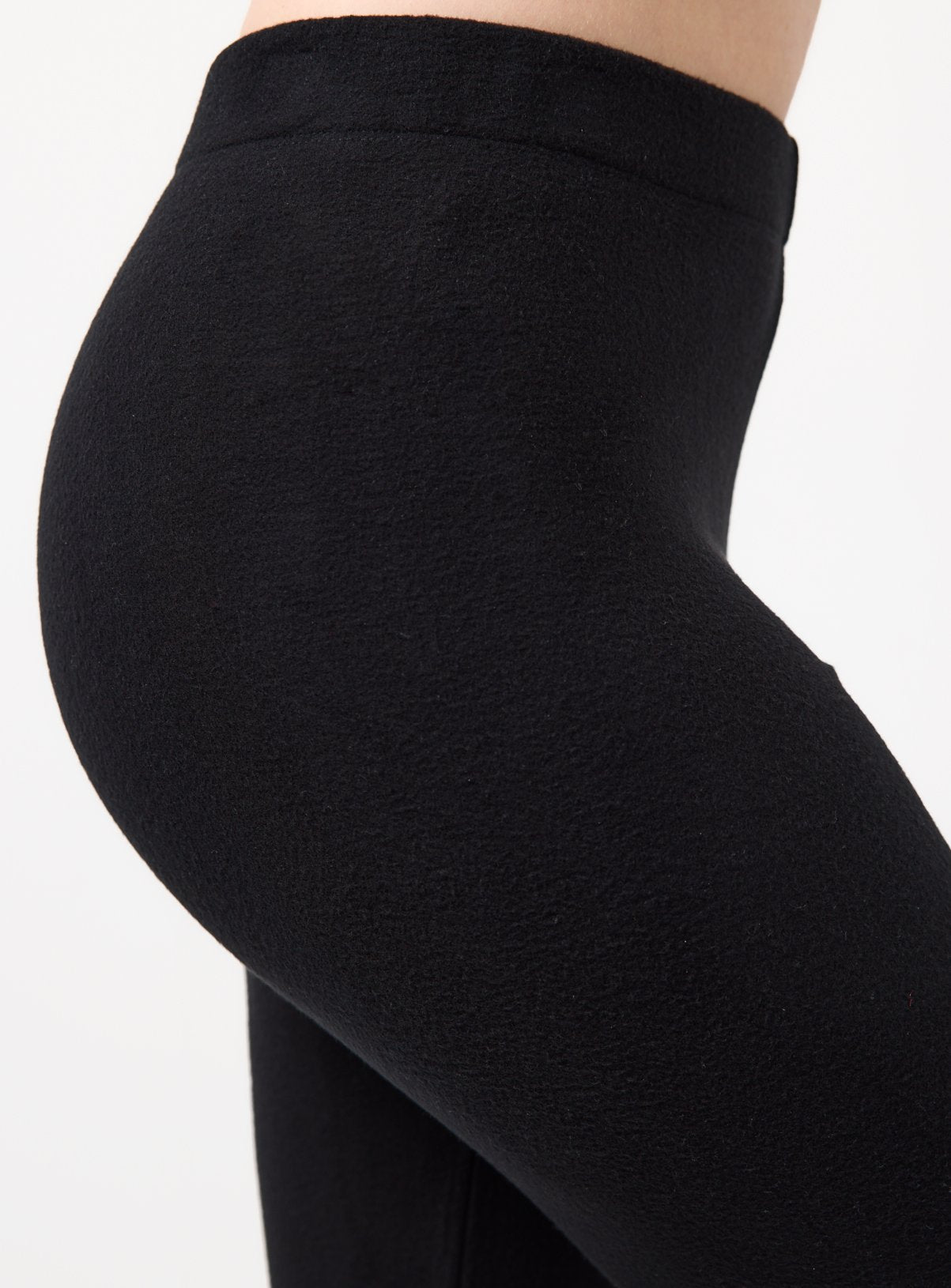  Black Maximum Warmth Thermal Fleece Leggings XL