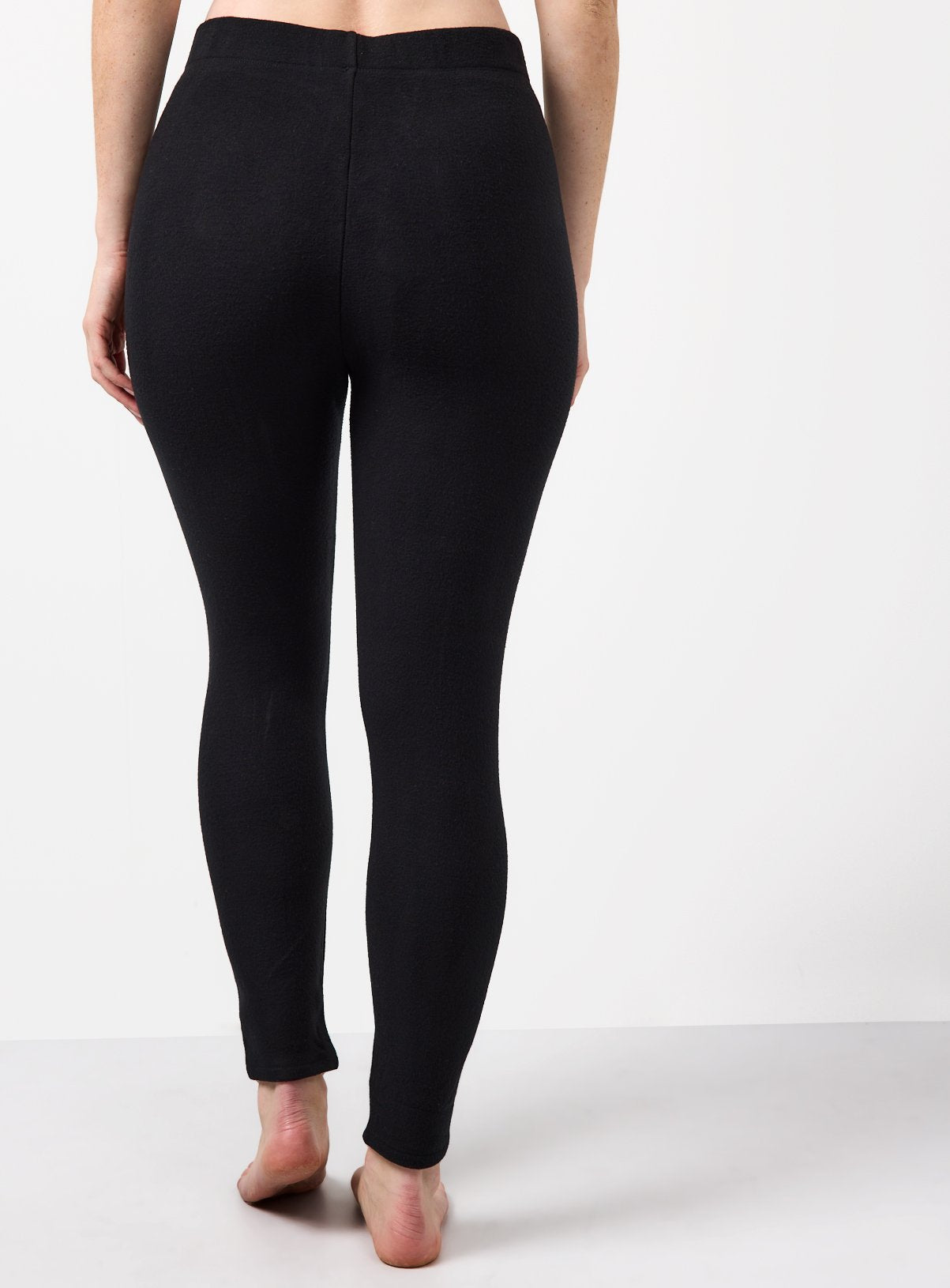  Black Maximum Warmth Thermal Fleece Leggings XL