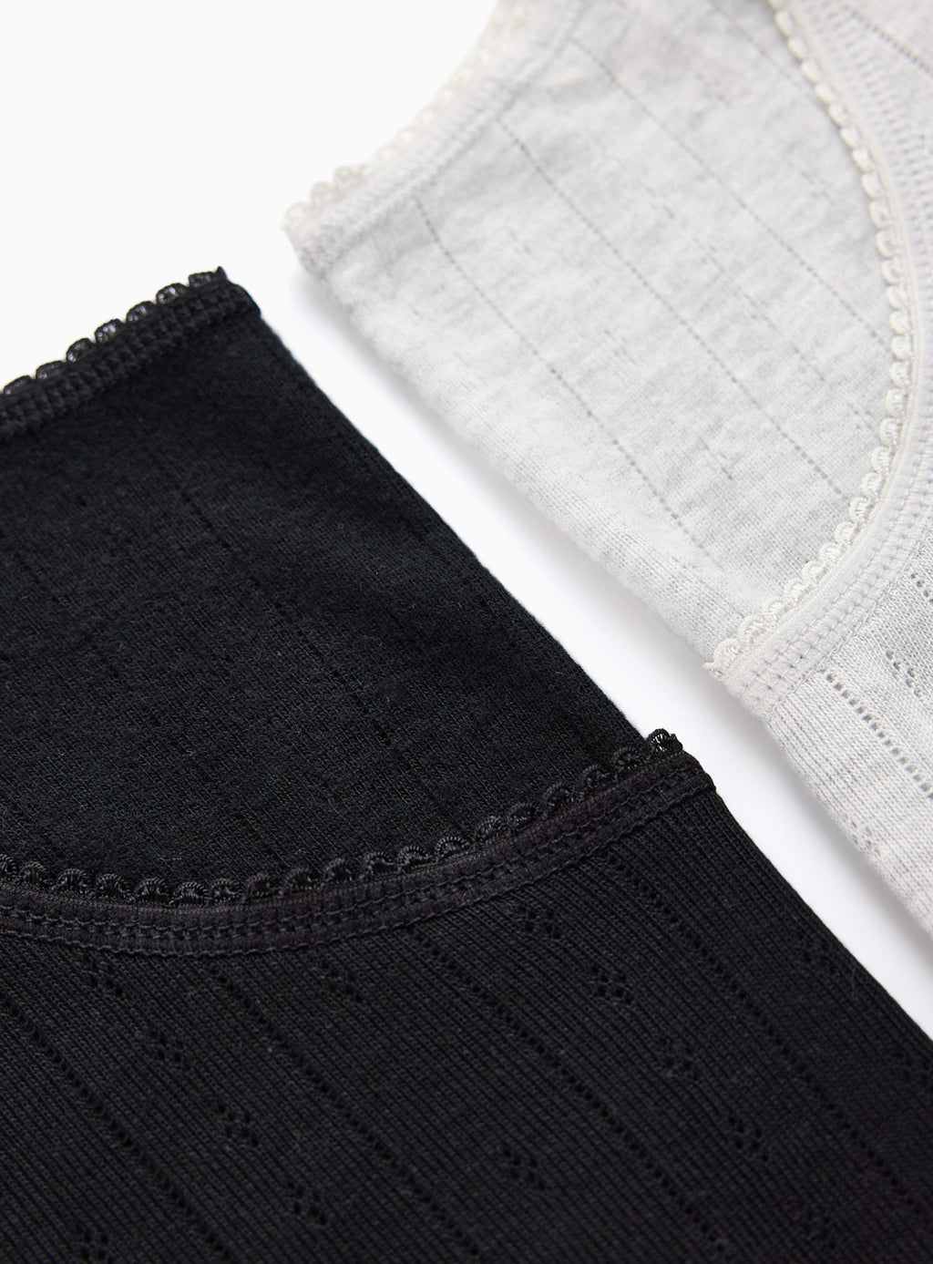  Maximum Warmth Pointelle Thermal Vests 2 Pack M