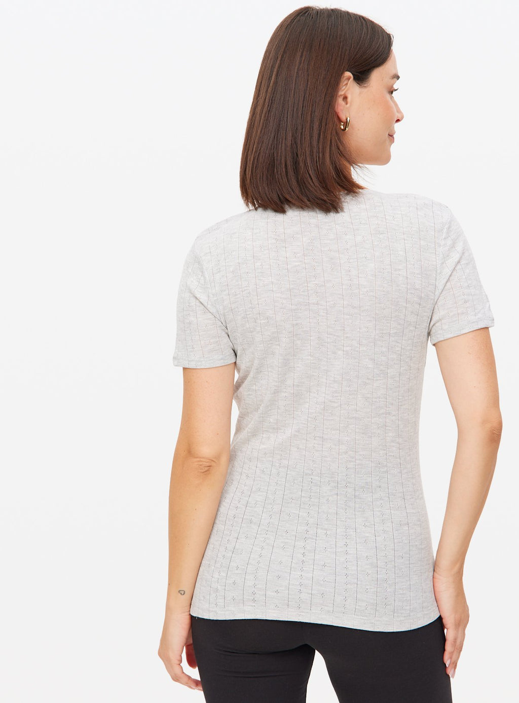  Maximum Warmth Pointelle Thermal Tops 2 Pack L
